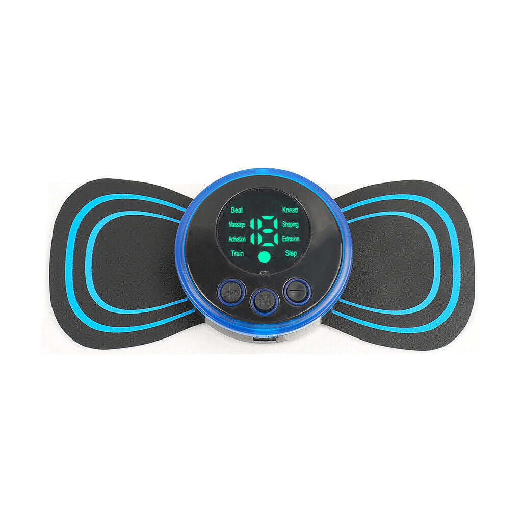 Electric Muscle Stimulator Foot Massager Pad Neck Back Massage Mat Relief Pain